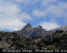 Whakapapa Village, Whakapapa Ski Areál